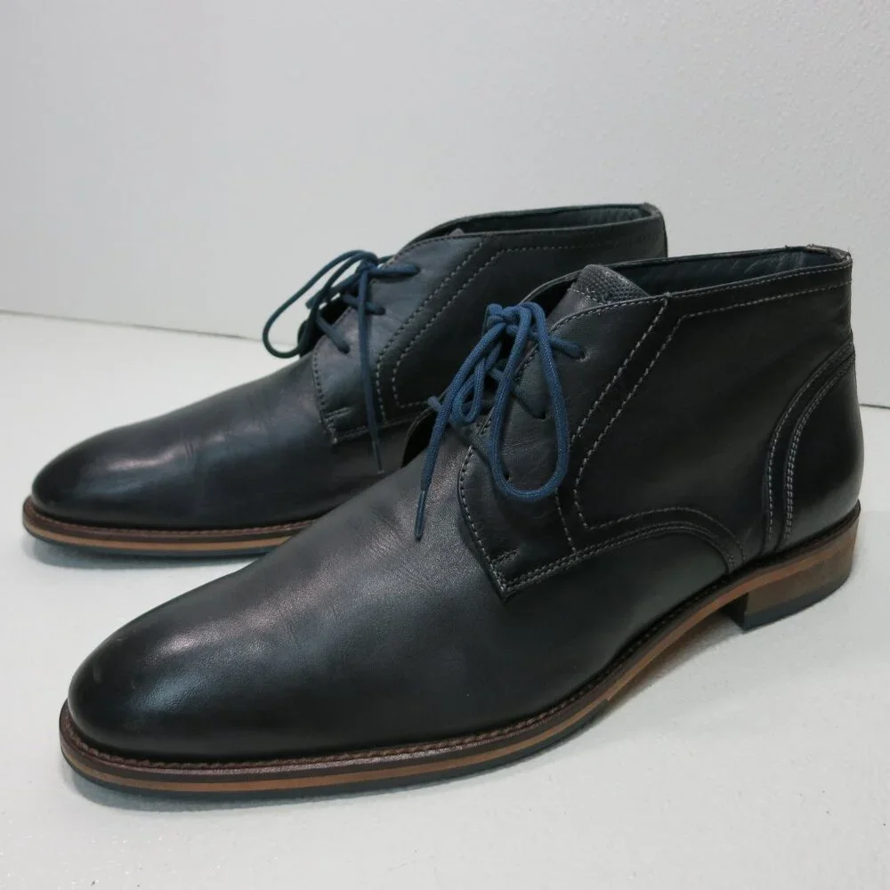 Gordon Rush Leather Chukka Boots Casual Dress Shoes Men's Footwear Botas Sz 10
